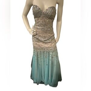 Mermaid Dress by Terani Couture Size 6 Prom‎ Formal Homecoming Dance Gown